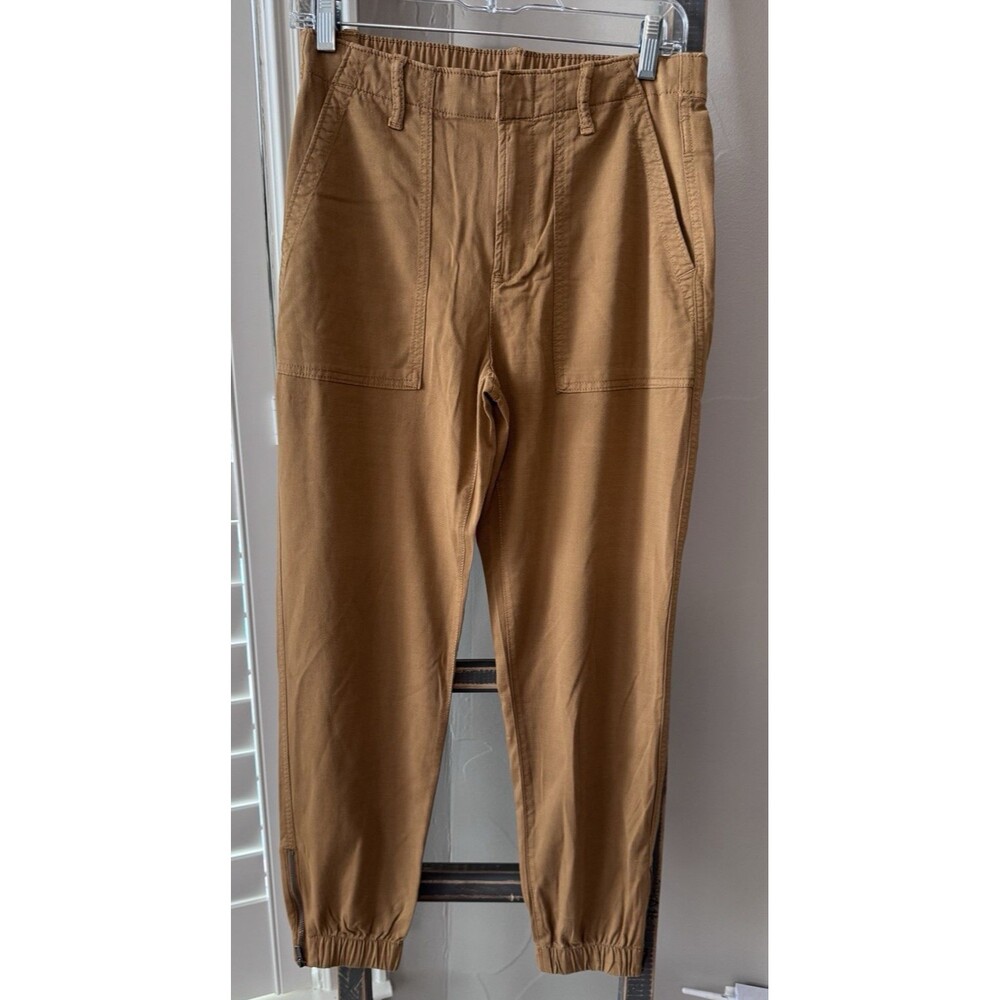 Gap Khakis Women's Size 4 Copper Color Drawstring Elastic Waist Jogger Pants